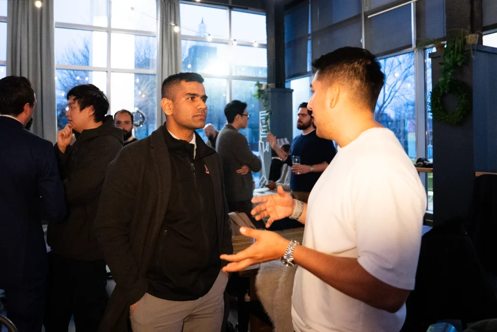 B2B Founders & Builders Night in Boston at Portico Brewery | Rootless Social Event Recap
