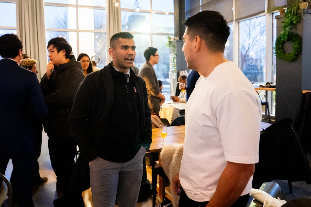 B2B Founders & Builders Night in Boston at Portico Brewery | Rootless Social Event Recap