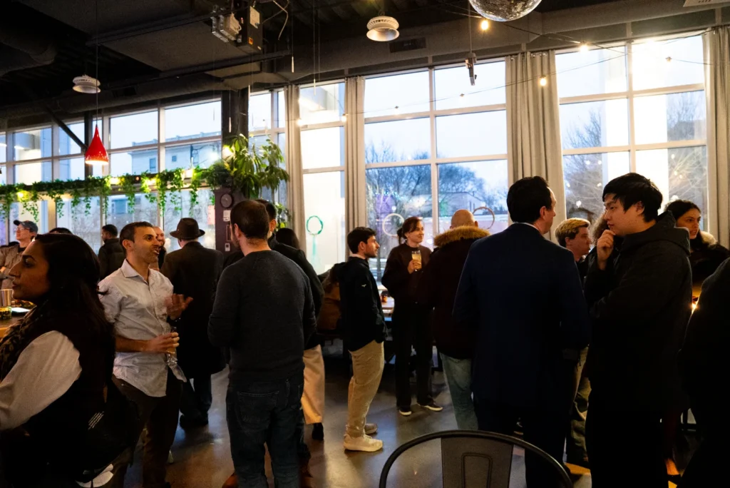 B2B Founders & Builders Night in Boston at Portico Brewery | Rootless Social Event Recap