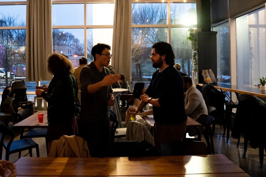 B2B Founders & Builders Night in Boston at Portico Brewery | Rootless Social Event Recap