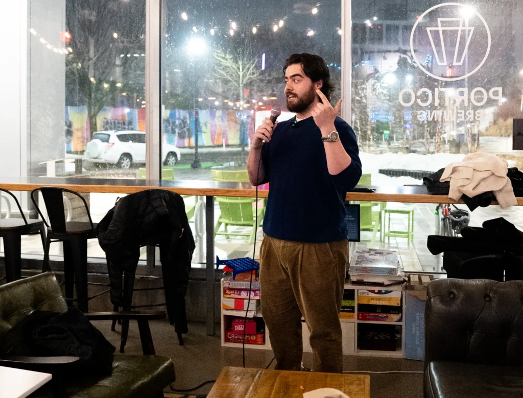 B2B Founders & Builders Night in Boston at Portico Brewery | Rootless Social Event Recap