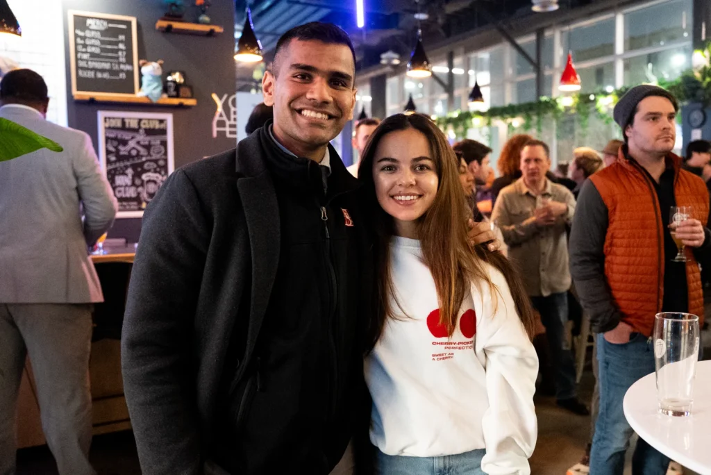 B2B Founders & Builders Night in Boston at Portico Brewery | Rootless Social Event Recap
