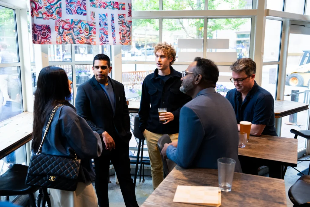 B2B Spring Social Boston at Sip Cafe
